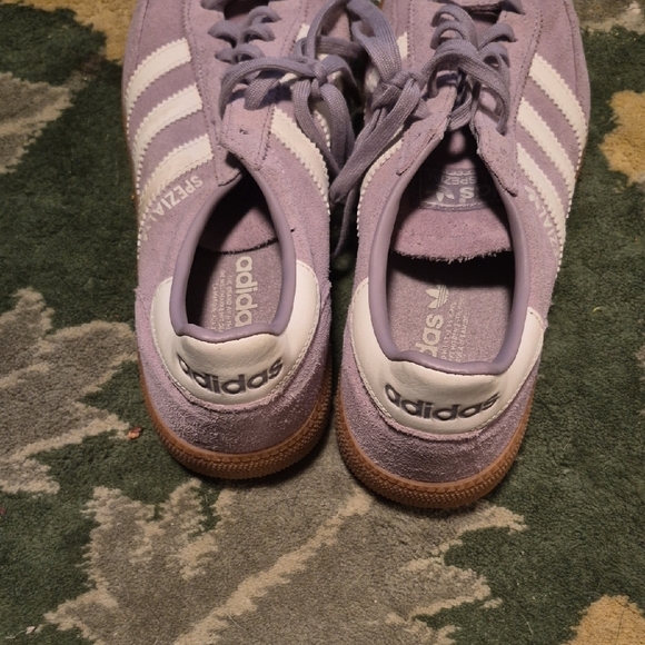 Adidas Lavender Suede Trainers - Picture 6 of 7